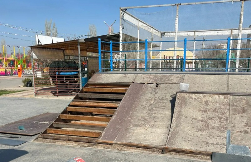 Скейт-площадку в парке «Волжский» ждет обновление