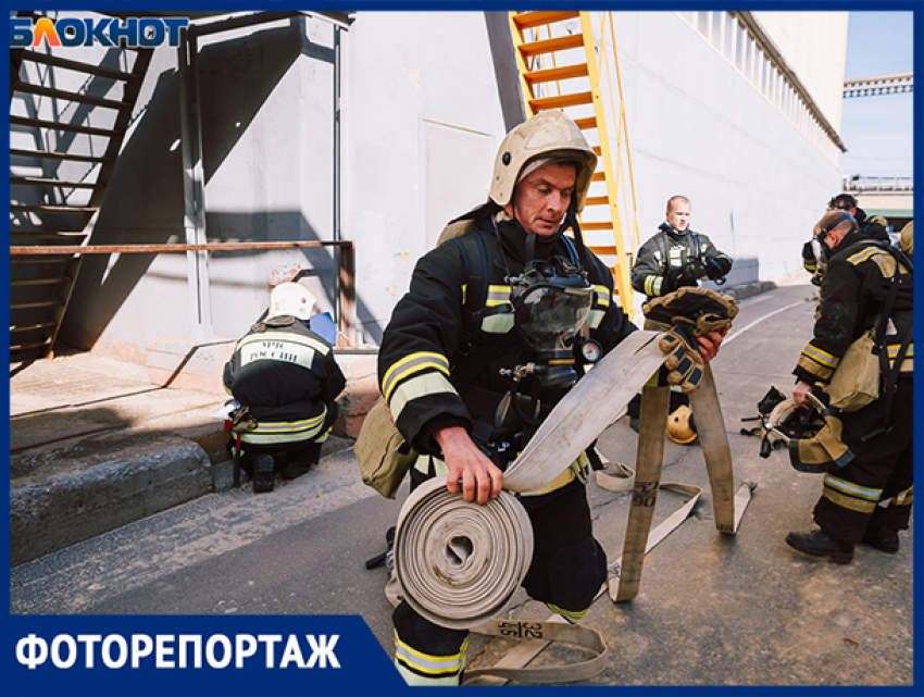 «Пенная вечеринка»: плановые учения спасателей прошли в Волжском