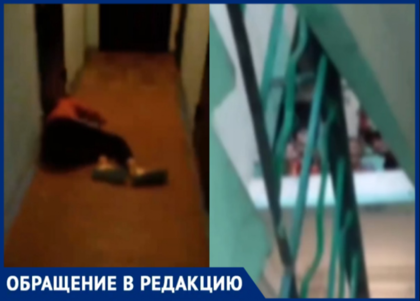 Волжане устали от бомжей и алкашей: подъезд превратился в притон