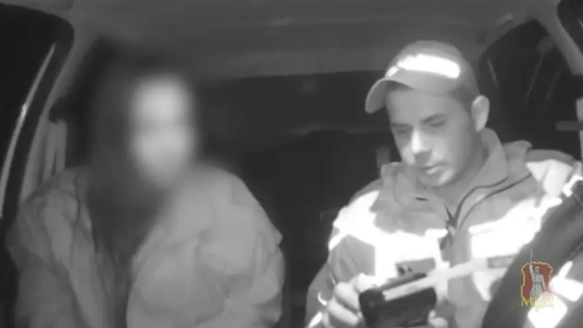 Под Волжским задержали пьяную женщину на угнанном авто