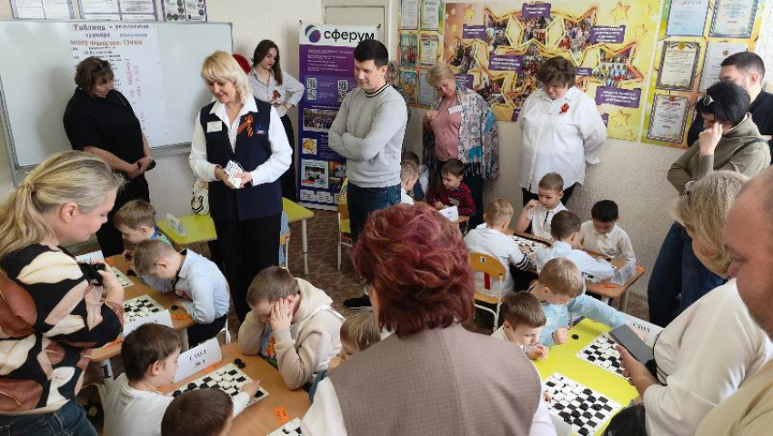 Дошколята Волжского сразились за звание лучших в городском шашечном турнире