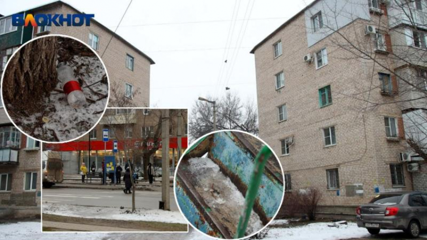 Граффити, мусор и один автобус: на что жалуются жители «отрезанного» 8-го микрорайона Волжского