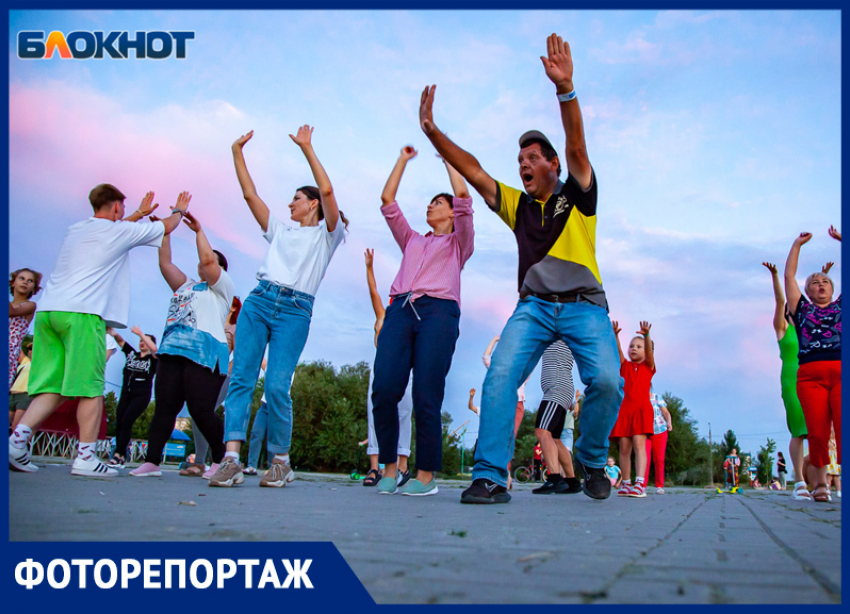 Яркие кадры танцев на закате в Волжском: фоторепортаж