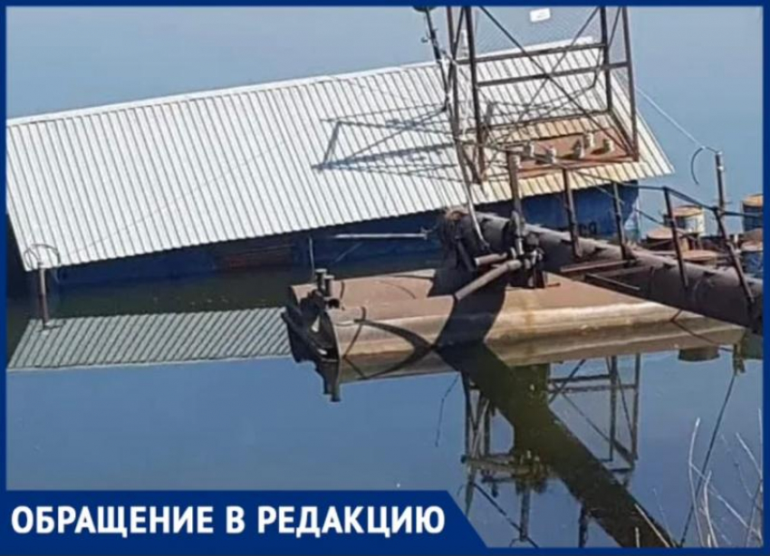 В Волжском 900 участков рискуют остаться без воды из-за затопленной станции