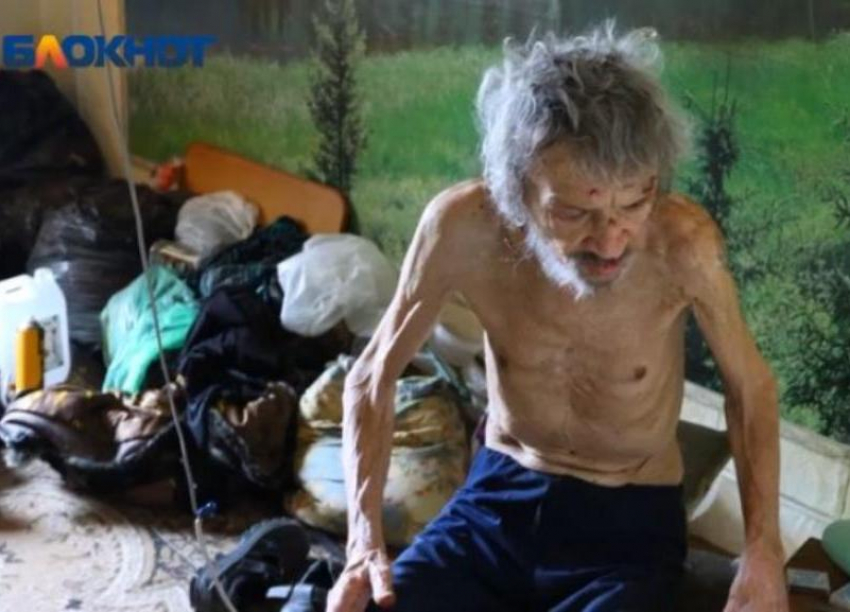Благодаря «Блокнот Волжский» ползающего старика забрали в монастырь