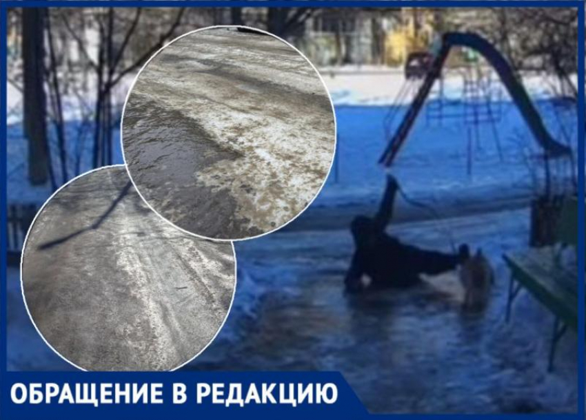 Волжане массово калечатся из-за гололеда