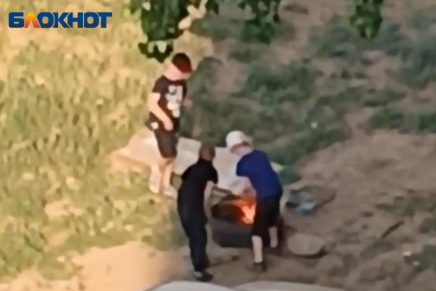 Волжские дети от скуки поджигают дворы: видео