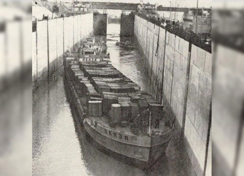 История Волжского: 61 год назад через шлюзы прошло первое судно