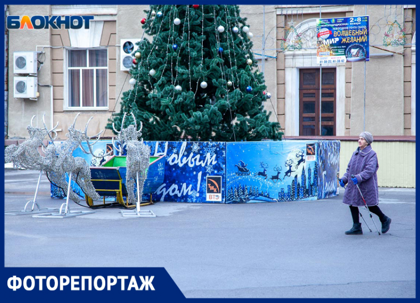 Как Волжский впал в спячку: 1 января 2023 года в объективе фотографа