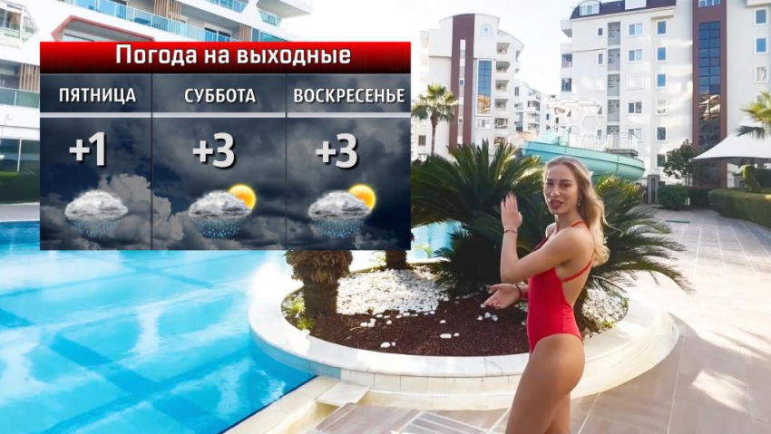 Новый год под дождем встретит Волжский: прогноз погоды