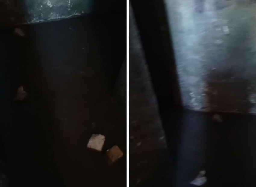 Многоквартирный дом в Волжском затопило фекалиями 