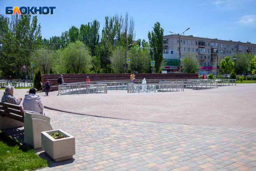 Волжский фонтан у «Юности» будет с декоративной подсветкой за 1,2 миллиона рублей