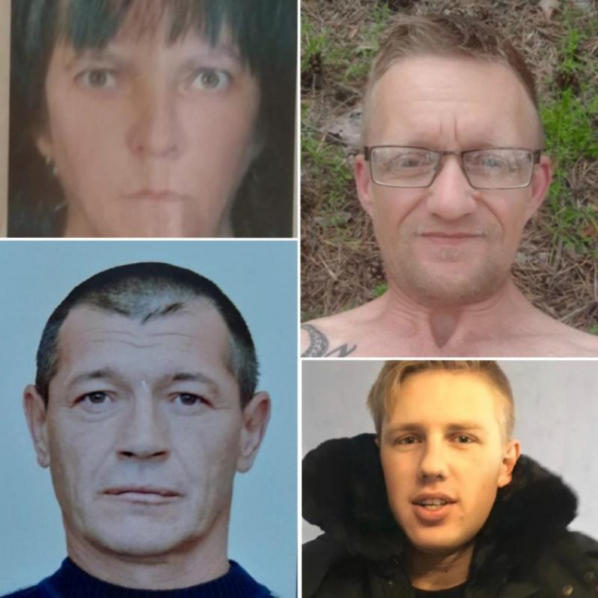 3 мужчины разного возраста и женщина без вести пропали в Волгоградской области