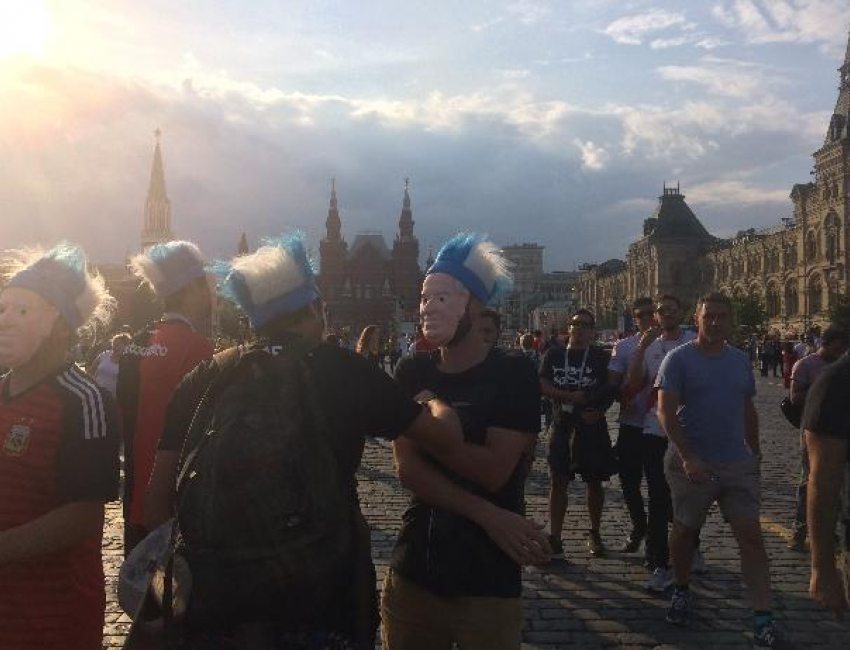 Волжанка оказалась в самом центре «футбольной истерии» в Москве