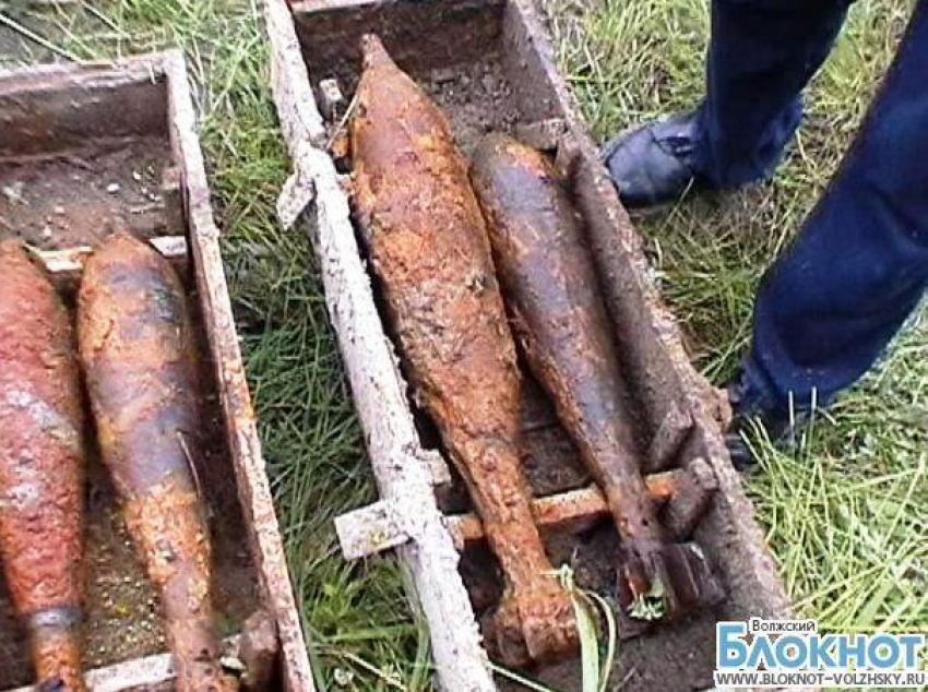 Под Волгоградом снова нашли снаряды времен Отечественной войны