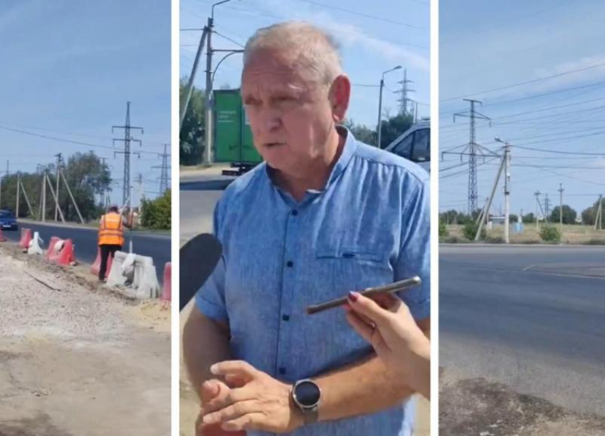 Есть вопросы к подрядчику: мэр Волжского проверил ход ремонта дороги на Быковский пост