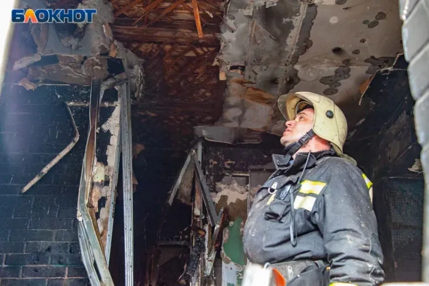 Женщина сгорела в пожаре в волжском СНТ