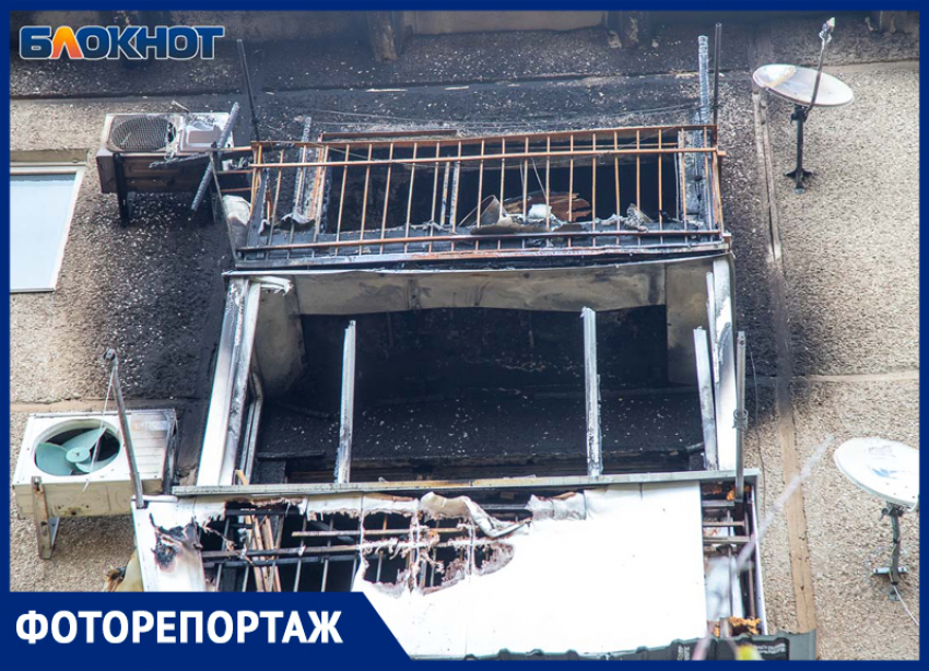 «Я вывел ее с младенцем на руках»: в Волжском на пожаре соседи таскали ведра и спасали друг друга из огня до приезда МЧС