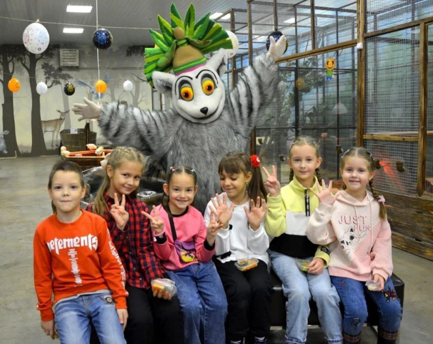 Детский день рождения в экопарке «Крошка на ладошке»