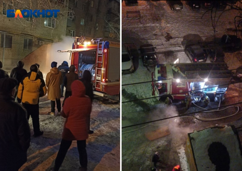 Многолетний игнор властей и УК обернулись сильным пожаром в жилом доме Волжского: видео