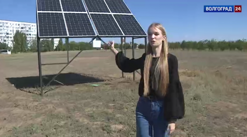 Студентка из Волжского изобрела солнечную систему полива: проект распространят по всей стране