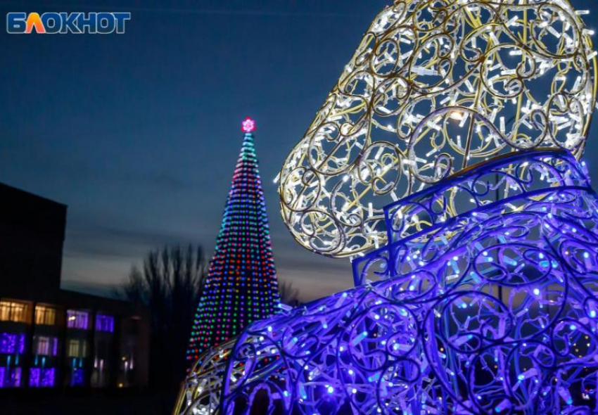 Больше 8 миллионов рублей уйдет на украшение Волжского к Новому году