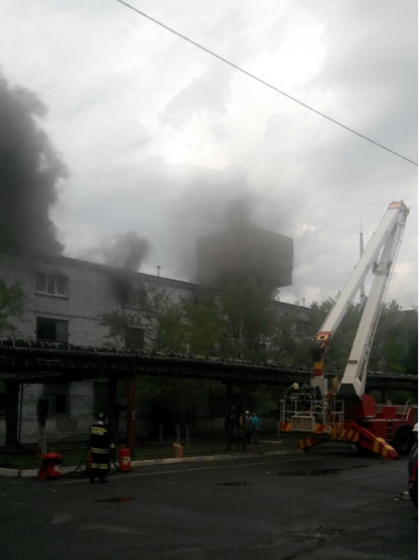 В Волгограде произошел пожар на Алюминиевом заводе