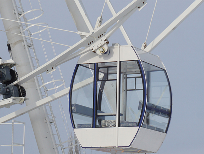Пятидесятиметровое колесо обозрение в Волжском запустят к 8 марта