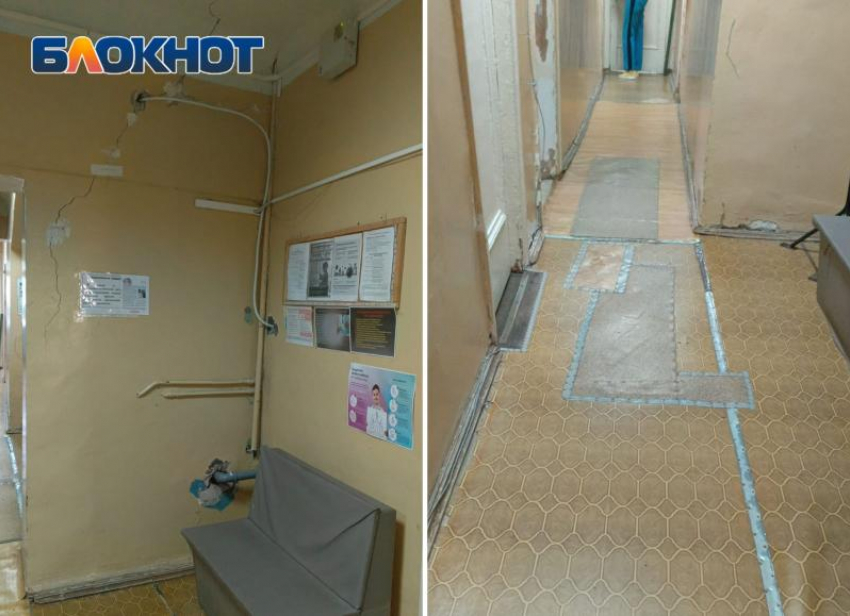 Как старый заброшенный сарай выглядит детский противотуберкулезный кабинет в Волжском: ФОТО
