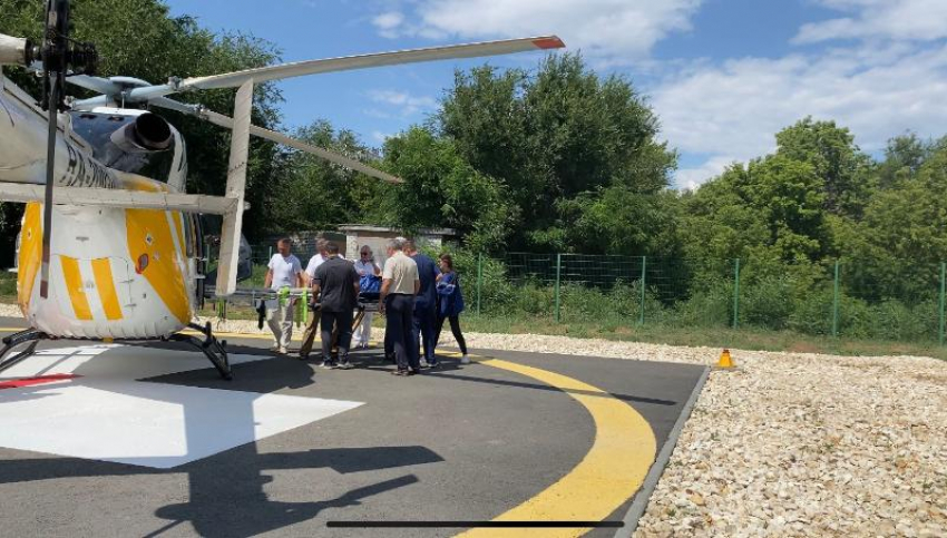 Воздушную помощь за год получили сотни пациентов в Волгоградской области