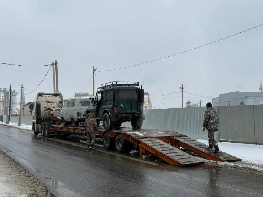 42 конвой гуманитарной помощи отправился из Волжского