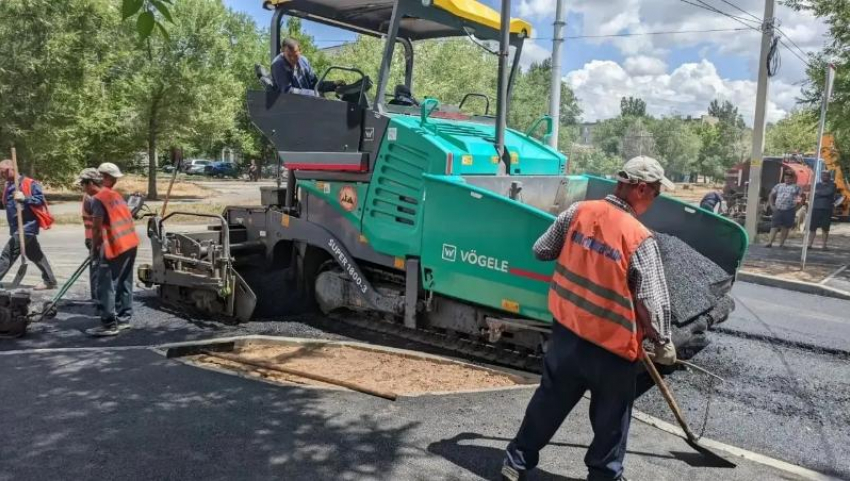 В Волжском завершили ремонт уже девяти дорог по нацпроекту
