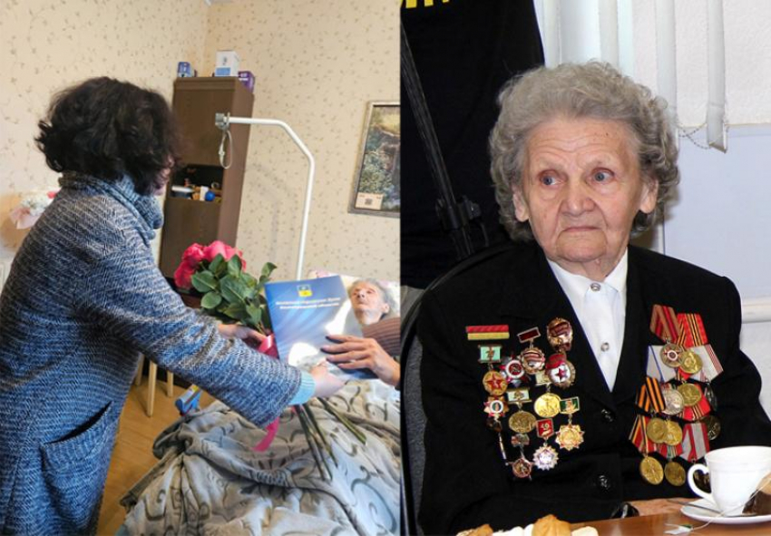 ⁠Волжанка, участвовавшая в Сталинградской битве, отметила свое 100-летие