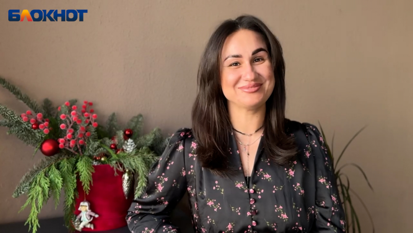 Блогер Виктория Графская поздравляет волжан с наступающим Новым годом