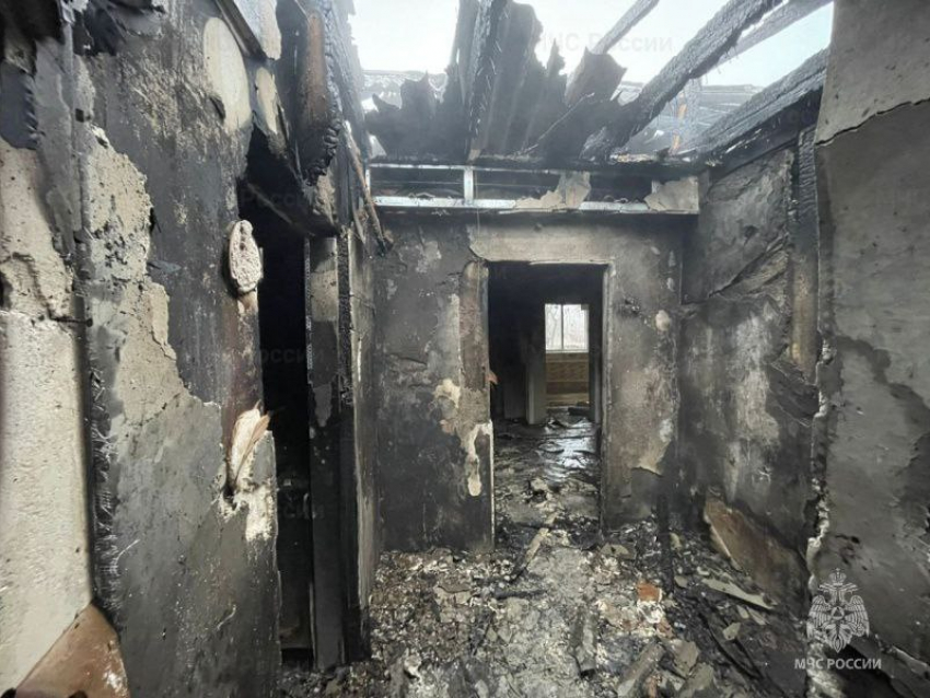 Две жизни оборвались во время пожара в Волгоградской области