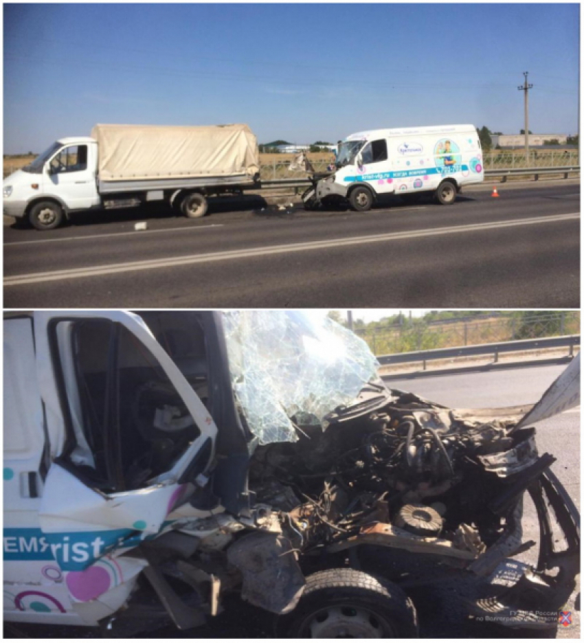 В Волгограде «ГАЗель» врезалась в авто на «аварийке»: есть раненые 