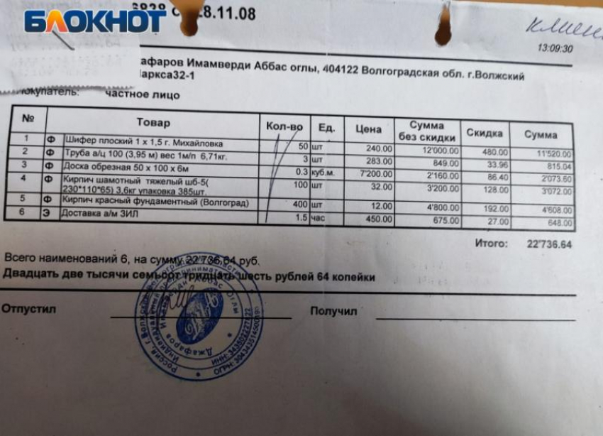 Как изменились цены на стройматериалы в Волжском за 16 лет: сравниваем  старый чек