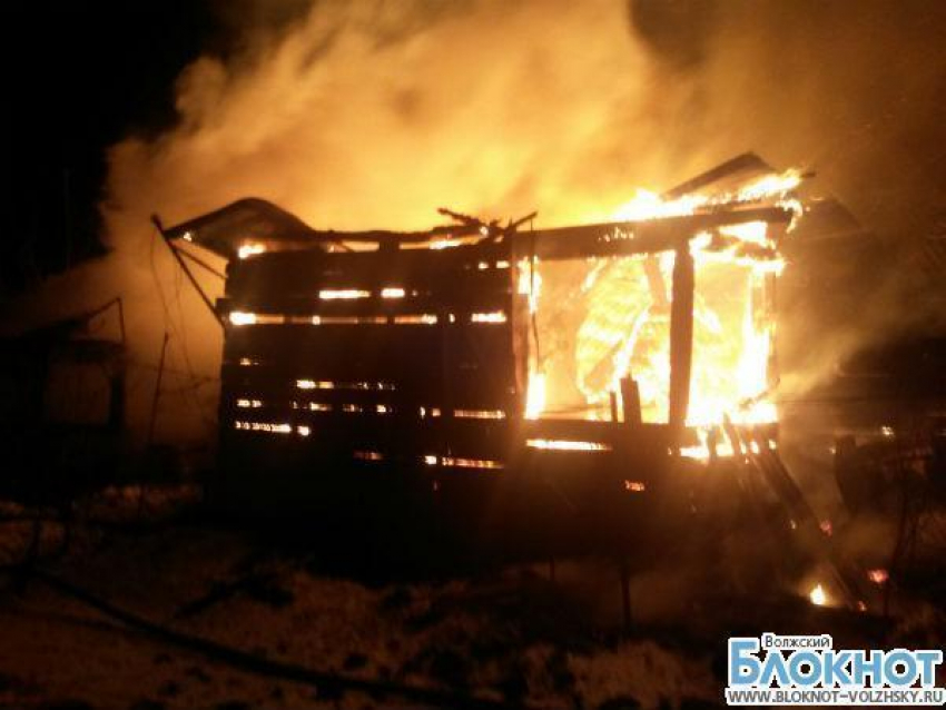 61-летний волжанин погиб при пожаре в собственном доме