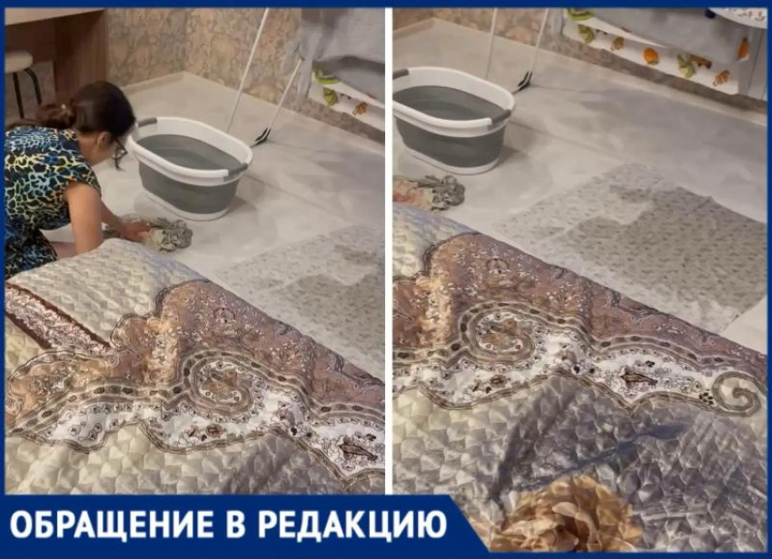 В Волжском жилые квартиры заливает во время дождя: УК «Лада Дом» бездействует